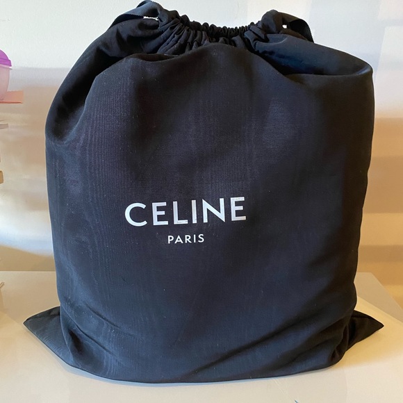 CELINE Seau Sangle in Amazone green medium NWT Never Been Used - Picture 4 of 16